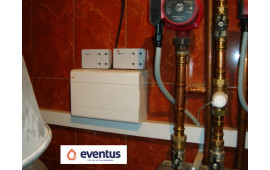 Подключение датчиков комнатной температуры  Viessmann  Vitotrol 100 UTDB-RF.