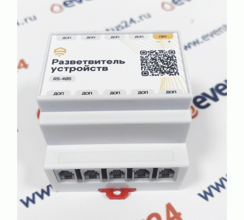 Разветвитель датчиков/устройств, DIN, RS485 Modbus ec01107