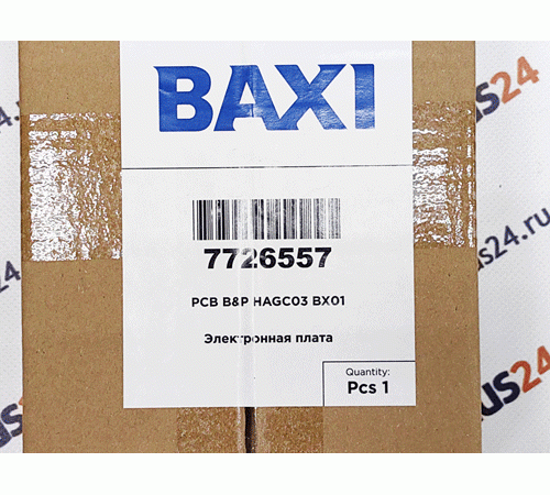 Плата для котлов BAXI JJJ7726557, 7726557, 7713215, 767905600, 710731400, 722233100