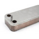 Теплообменник ГВС подходит для PROTHERM Гепард  0020118595 / FONDITAL Antea, Minorca 6SCAMPIA07