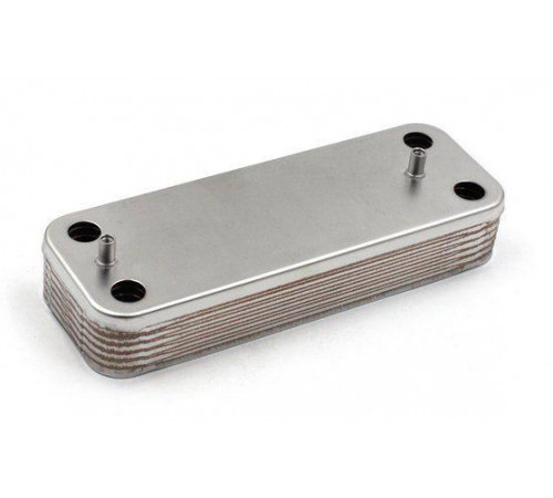 Теплообменник ГВС 17B2071200 BAXI/WESTEN ECO JUNKERS BOSCH Gaz 3000 12 пл.