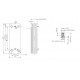 Теплообменник ГВС 17B2071400 BAXI/WESTEN 5686680, 5653680 14пл
