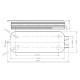 Теплообменник ГВС подходит для BOSCH Gaz 7000 W, Condens 3000 W / JUNKERS 8716771988 22 пл
