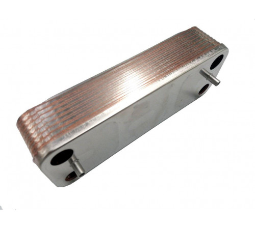Теплообменник ГВС 16 пл 17B2071606 ARISTON / PROTHERM/ DEMRAD