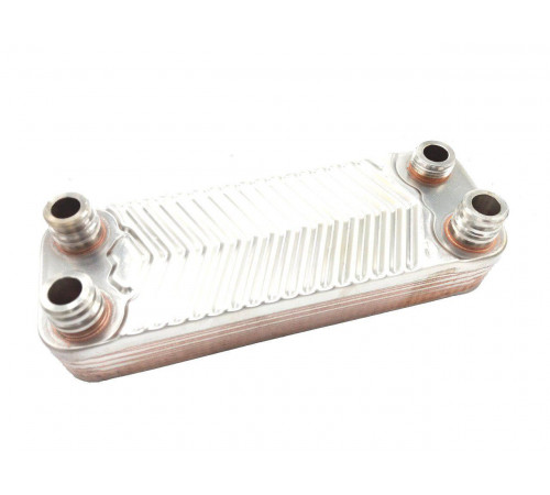 Теплообменник ГВС подходит для VAILLANT Turbomax, Atmomax 065088 12 пл