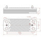 Теплообменник ГВС подходит для VIESSMANN Vitopend 100 WH1B 125113 14 пл