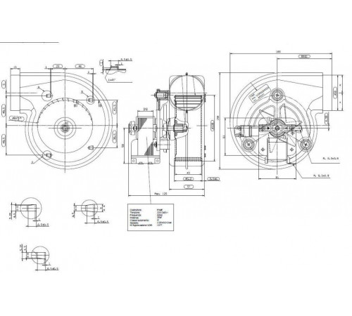 Вентилятор FIME подходит для FERROLI Domiproject, FerEasy, Domitech, Divatech 39846780